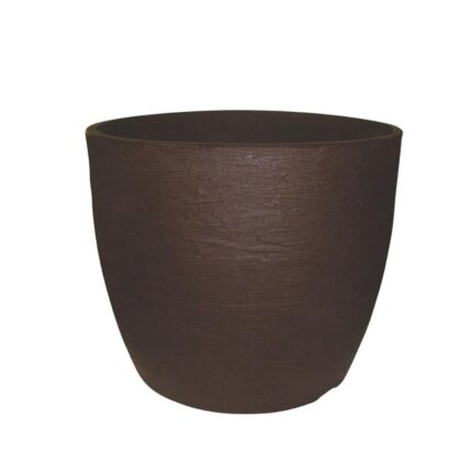 Vaso Polietileno Europa Redondo 42cm Café-JAPI