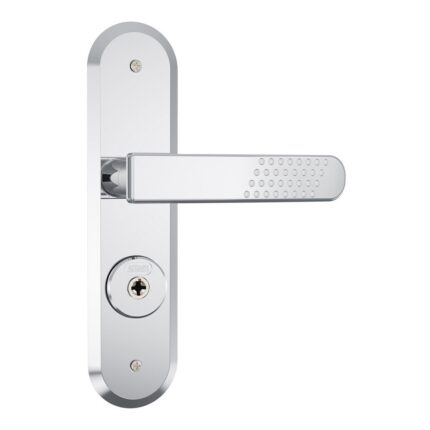 Fechadura Externa com Chave Tetra Espelho Inox Ref.1800/21-STAM