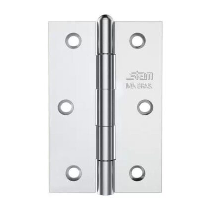 Dobradiça Cartela 3 Peças e Parafusos 3.1/2" Galvanizada-STAM