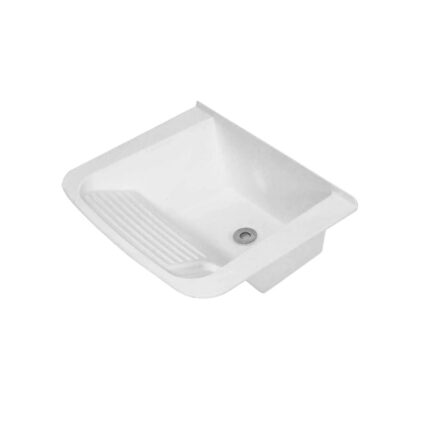 Tanque Thermo Fibra Branco 56X43-DECORALITA