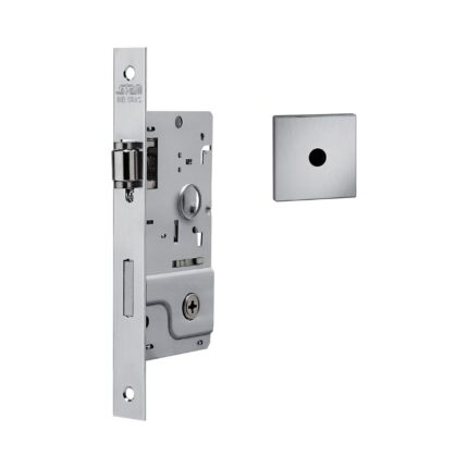 Fechadura Rolete Pivotante Externa em Inox Ref.RQ1 800-STAM