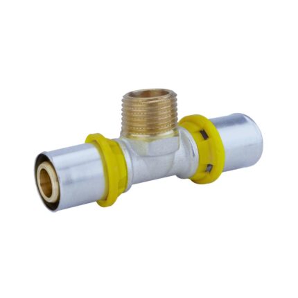 Te Transposição Macho Gás DN16X1/2-AMANCO