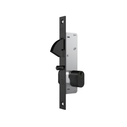 Fechadura para Porta de Correr (G) Preto Fosco Ref.901-STAM