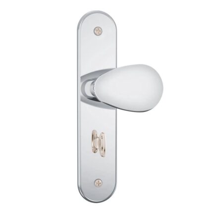 Fechadura para WC Espelho Inox Maçaneta Taco de Golf Ref.824/10-STAM