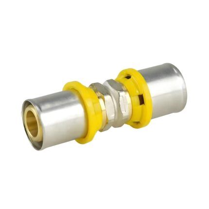 União Conector para Gás 16x16mm Prensar
