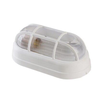 Luminária Tartaruga em PVC Branca-FOCO