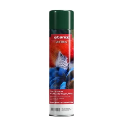 Tinta Spray Verde Escuro 400ml - ETANIZ