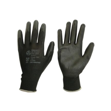 Luva Banhada PU Poliéster Tam.9" G-SUPER SAFETY