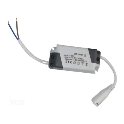 Driver Para Painel Led 24W Bivolt DC 54-84V-FOCO