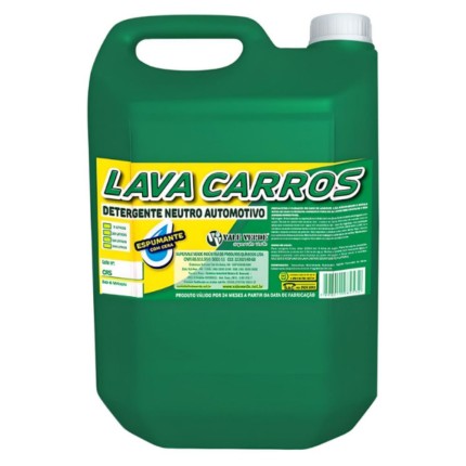 Lava Carros Neutro 5 Litros-VALE VERDE