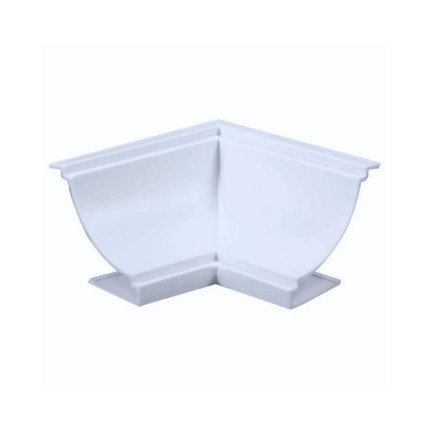 Canto Forro Pvc Invertido Branco Gelo