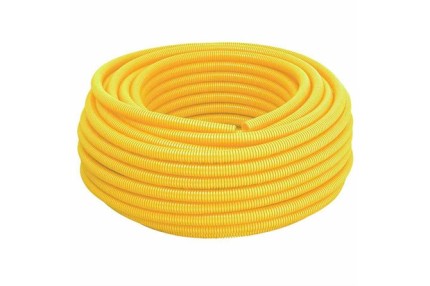 Eletroduto Corrugado 1/2" Amarelo-PLASTILIT
