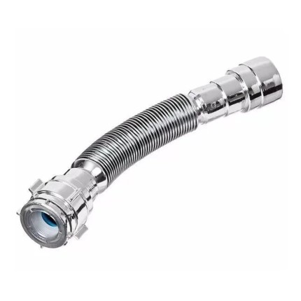 Sifão Sanfonado Tubo Extensivo DN 38/40/48/50MM Metal-HERC