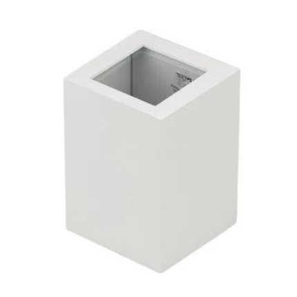 Arandela Frankfurt 125mm Al 2 Fachos 1xG9 Branco Fosco-BLUMENAU