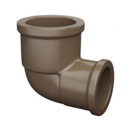 Joelho 90° Redução Soldável 25x20mm Água Fria-PLASTILIT