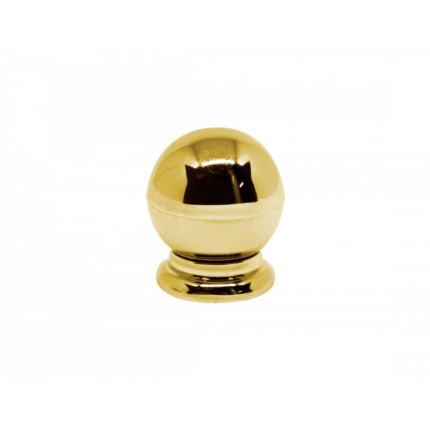 Puxador Abs Bola Grande Dourado (034.003.24)-BAURU