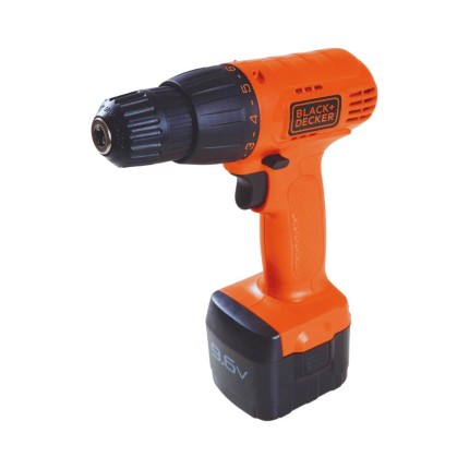 Furadeira Parafusadeira Bateria 9.6V VVR Bivolt OC:14098-BLACK & DECKER