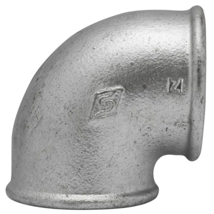 Joelho Galvanizado 1/2"x90°-BERTON
