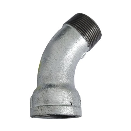 Curva Galvanizada Macho Fêmea 45° 3/4"-BERTON