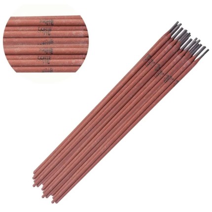 Eletrodo Corte 4,0X4,5 Vermelho Uni. (Aprox. 15 Pçs 01Kg)-DENIVER