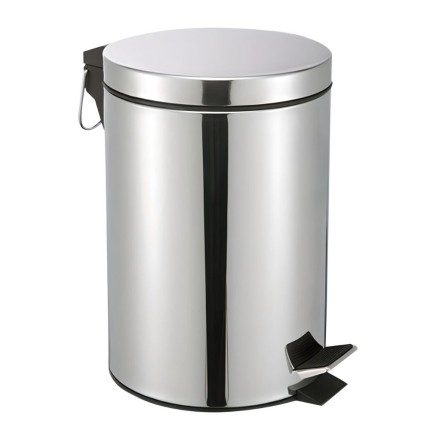 Lixeira de Inox com 5 Litros com Pedal-ATOPY