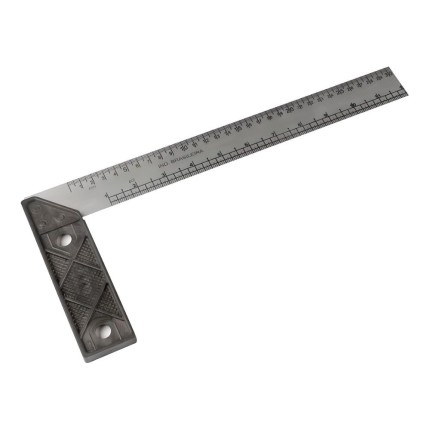 Esquadro de Alumínio com Cabo PVC 14" - MAX FERRAMENTAS
