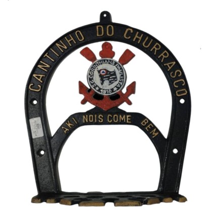 Porta Espeto Corinthians