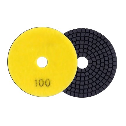 Disco Diamantado Umido Velcro 4'' x 100mm Grão 100 - ATOPY