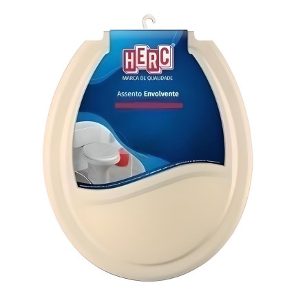 Assento Sanitário Simples Bege - HERC