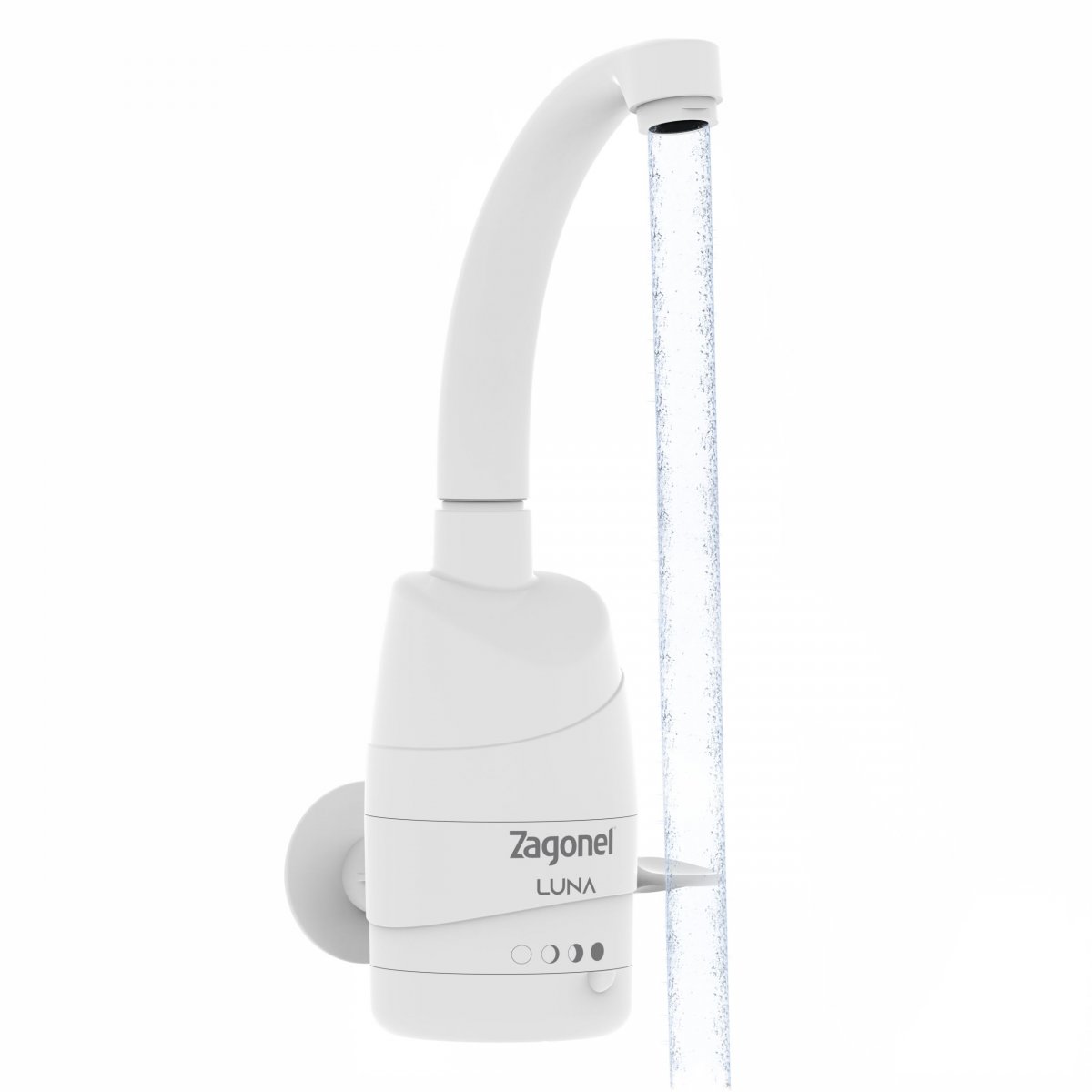 Torneira Elétrica 4 Temperaturas Luna Branca 220v 5500w-ZAGONEL