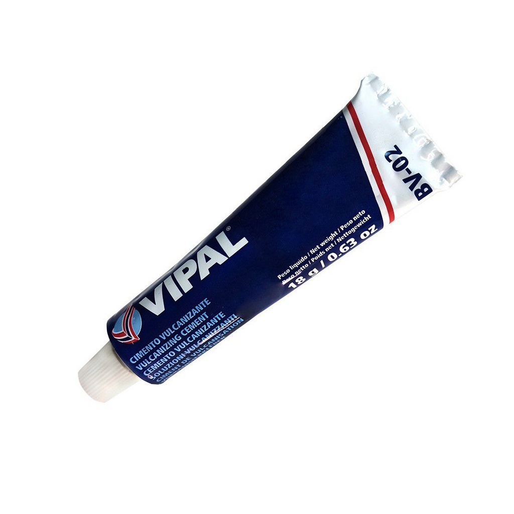 Cola Vulcanizante para Reparo Frio de Câmara de Ar 15g-VIPAL