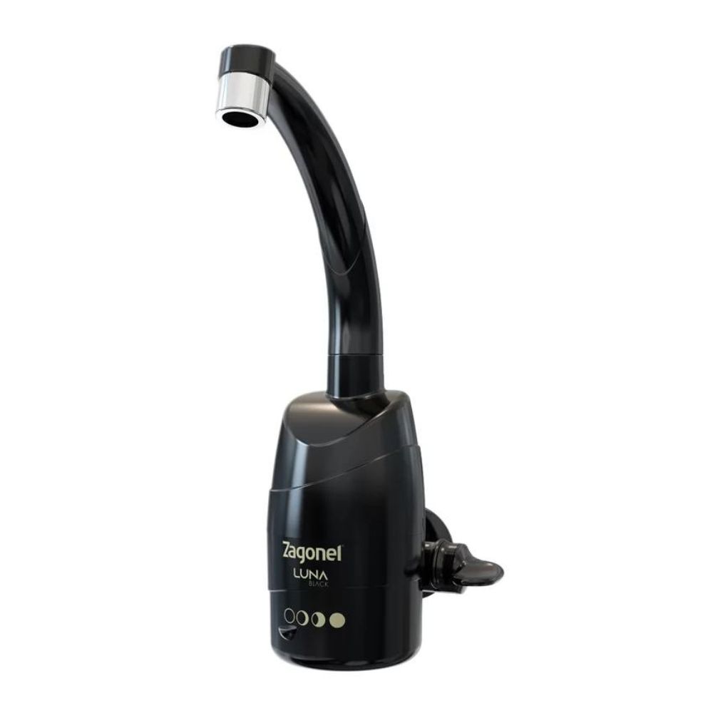 Torneira Luna 4 Temperaturas Black 220v 5500w - ZAGONEL