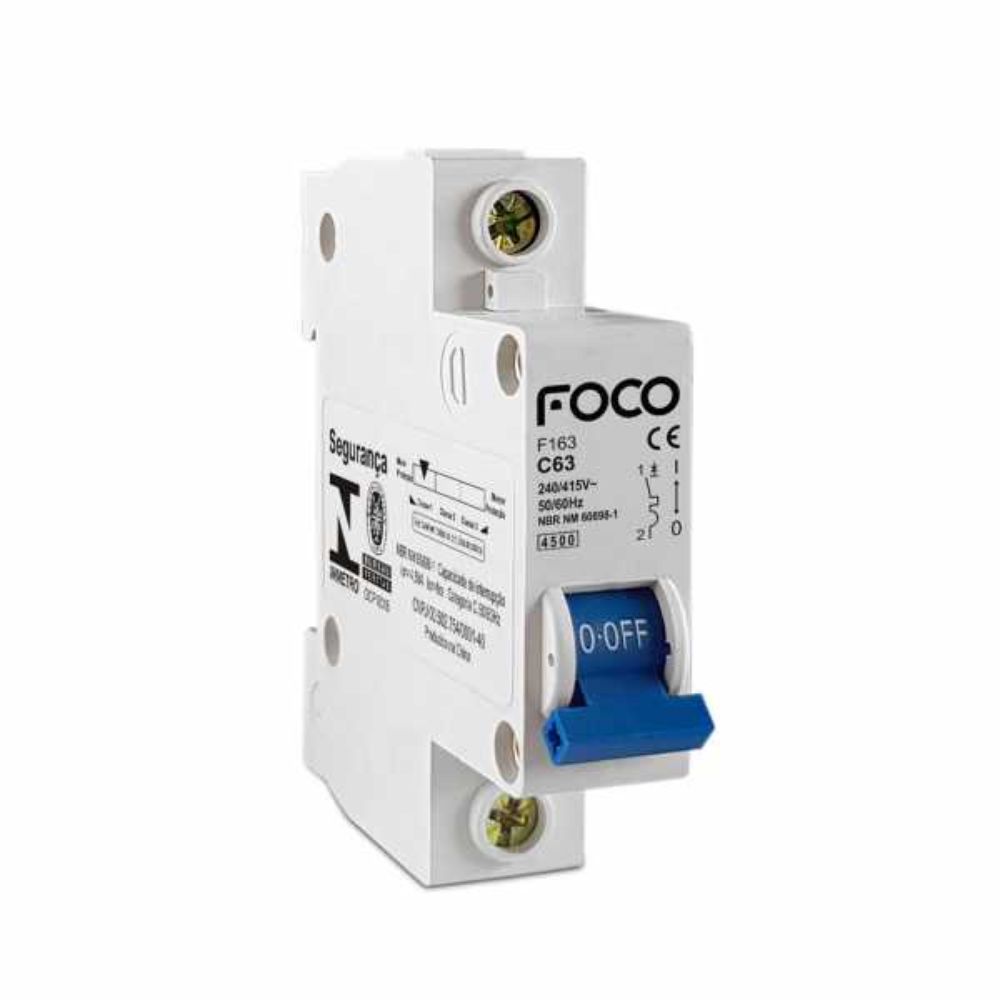 Disjuntor Mono Din 1X20A F120-FOCO