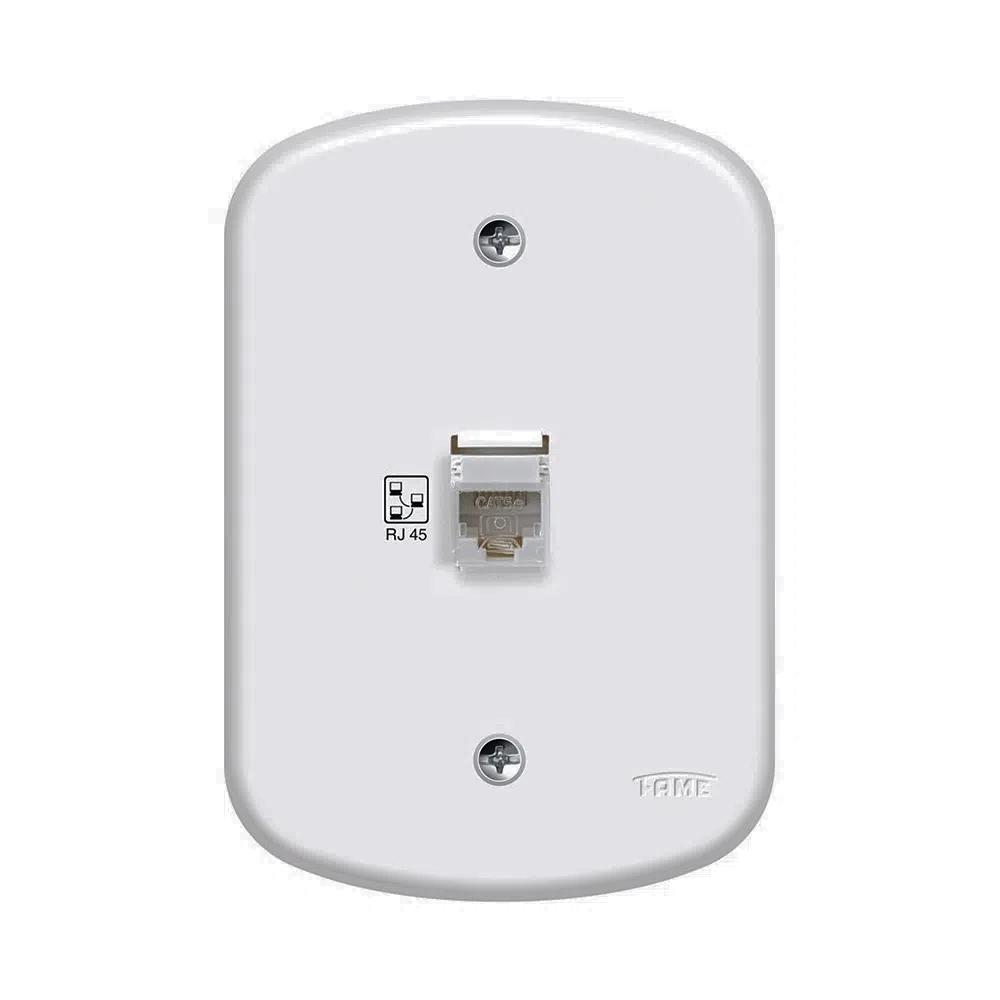 Tomada para Rede Inferior Rj45 Linha Blanc-FAME xxx