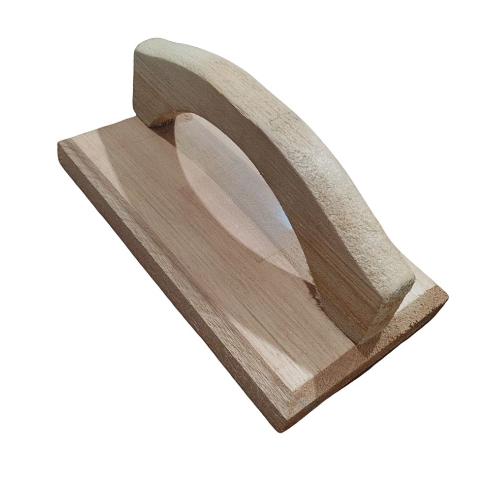Desempenadeira Madeira 12X20cm-NOVE54