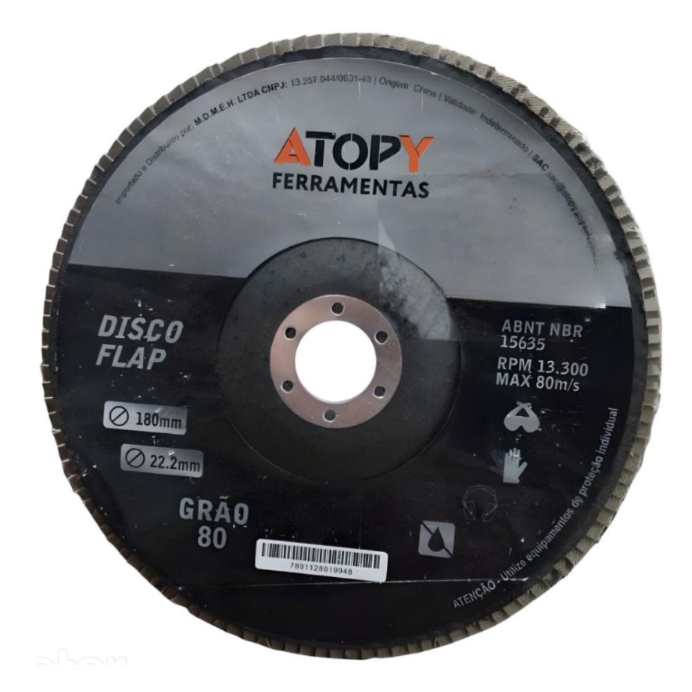 Disco Flap Gº80 7" 180mm