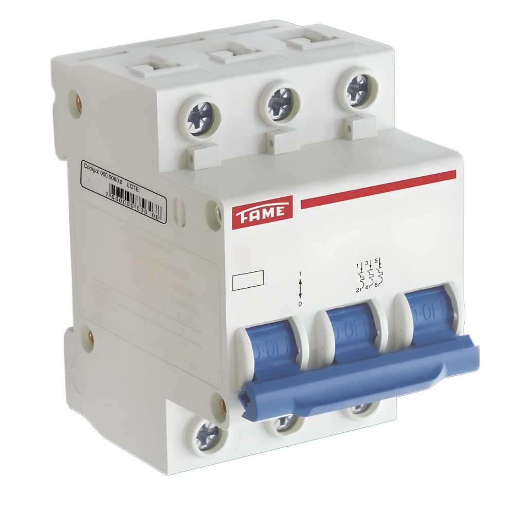Disjuntor Tripolar Din 3x40A-FAME