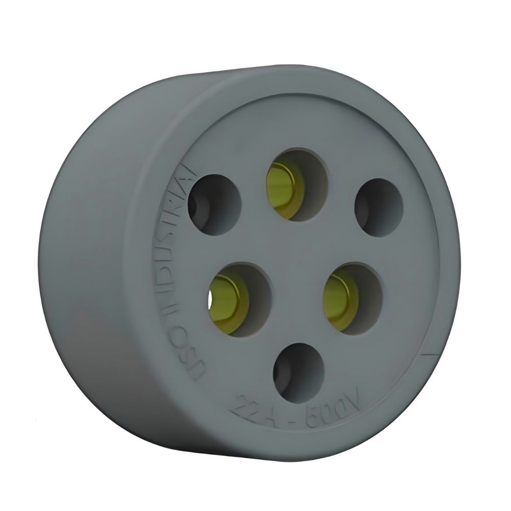 Tomada Nylon 3X20A-LUMIBRAS