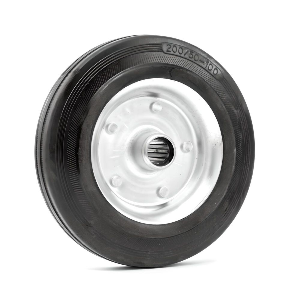 Roda de Borracha Maciça com Rolamento 8"- ROTONY