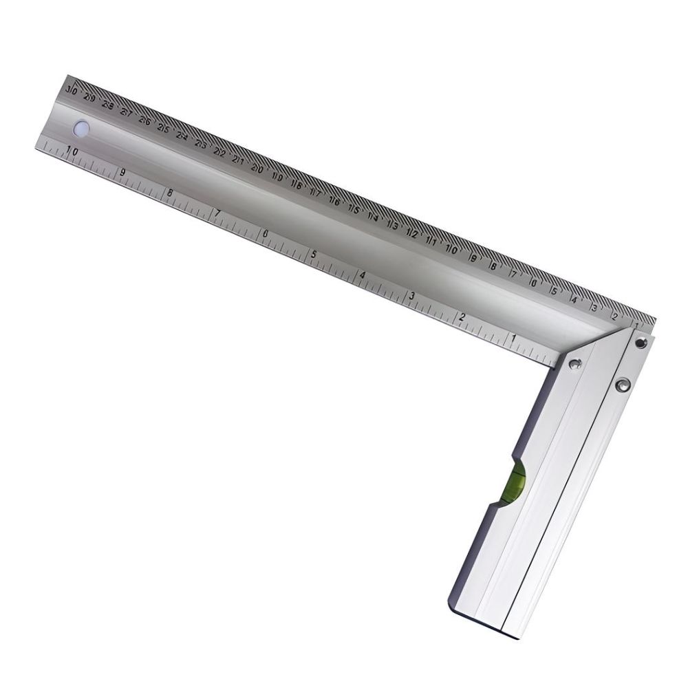 Esquadro de Alumínio com Nível 40cm-ATOPY