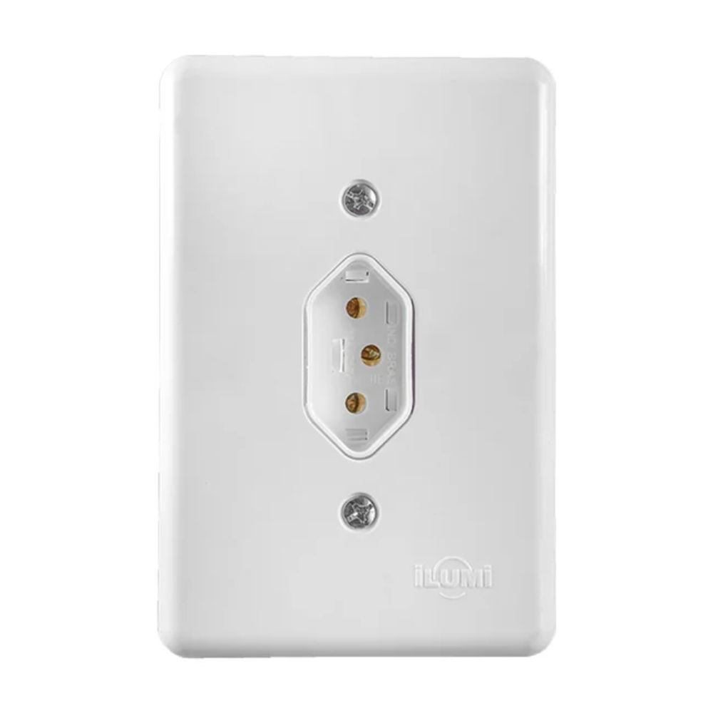 Conjunto Tomada 2P+T 20A Stylus-ILUMI