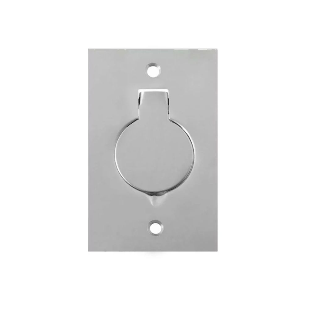 Placa de Piso Tomada Inox 4x2"