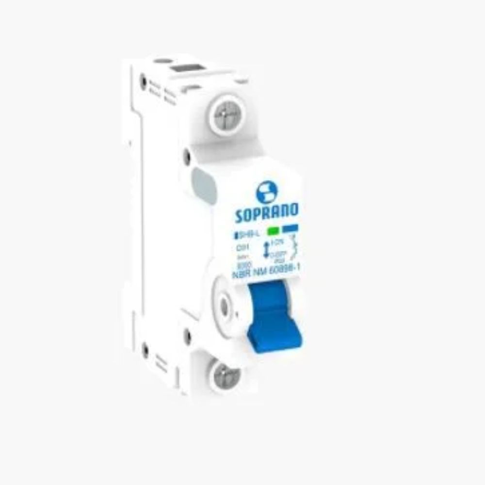 DISJUNTOR DIN SOPRANO 1X50A SHB 6KA