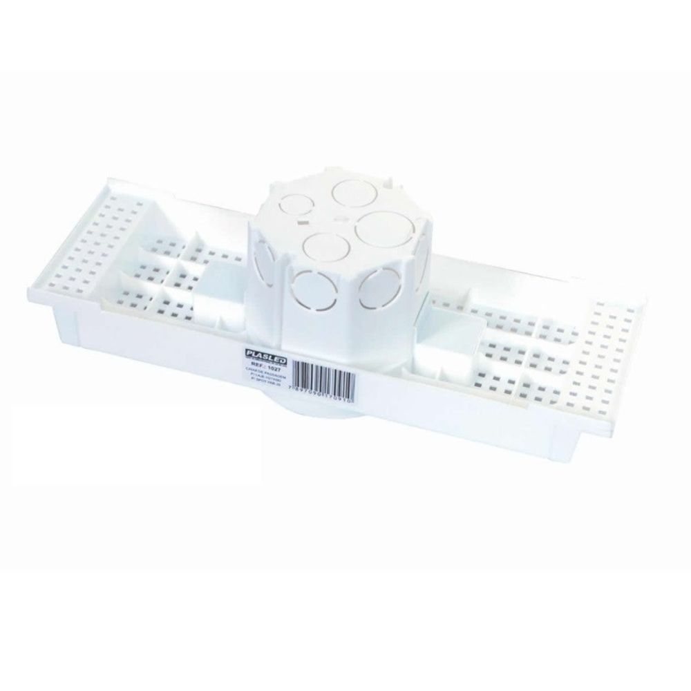 Caixa de Passagem para Laje 2X1 Spot Par 20 -7W-PLASLED