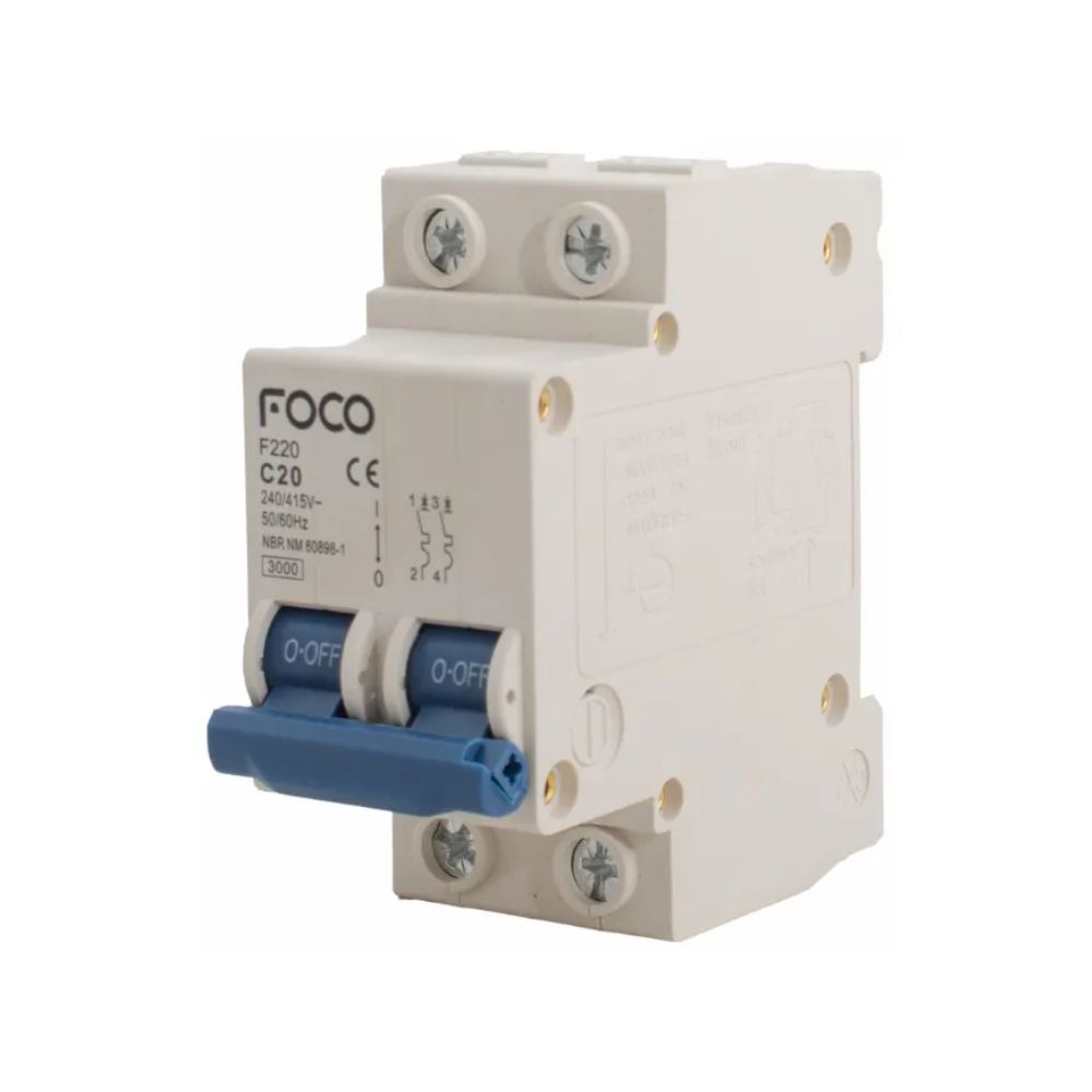 Disjuntor Din 2X25A F225-FOCO