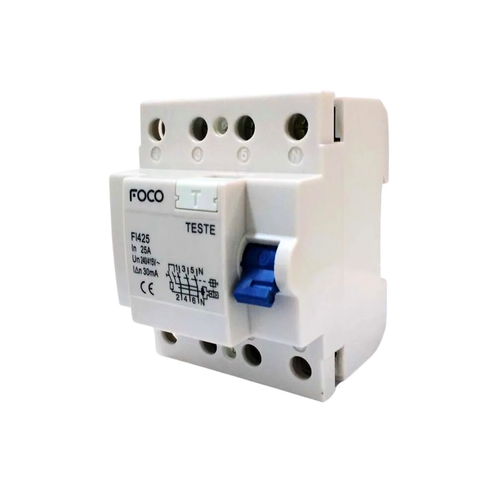 Interruptor Diferencial DR 4X 63A 30MA-FOCO