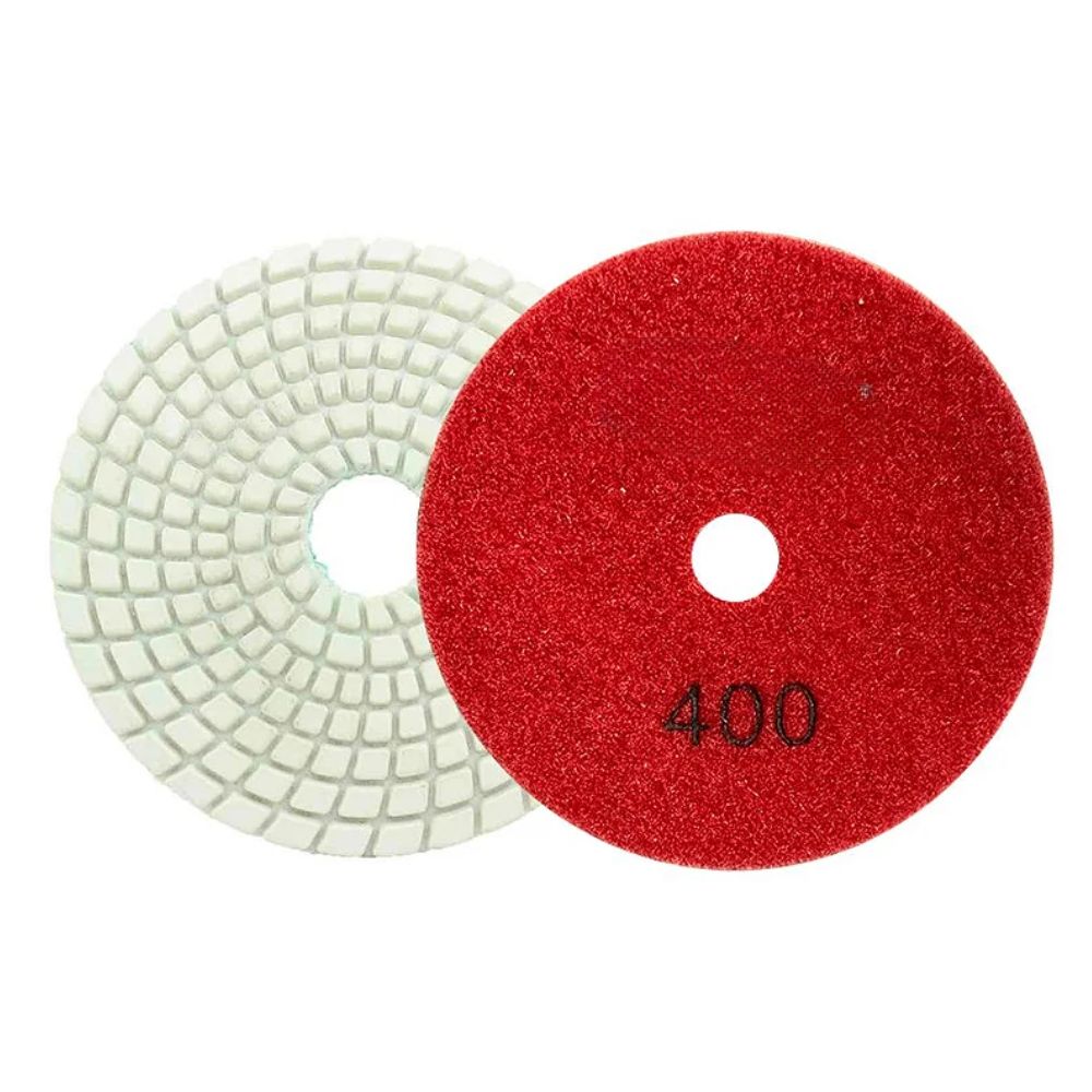 Disco Diamantado Umido Velcro 4'' x 100mm Grão 400