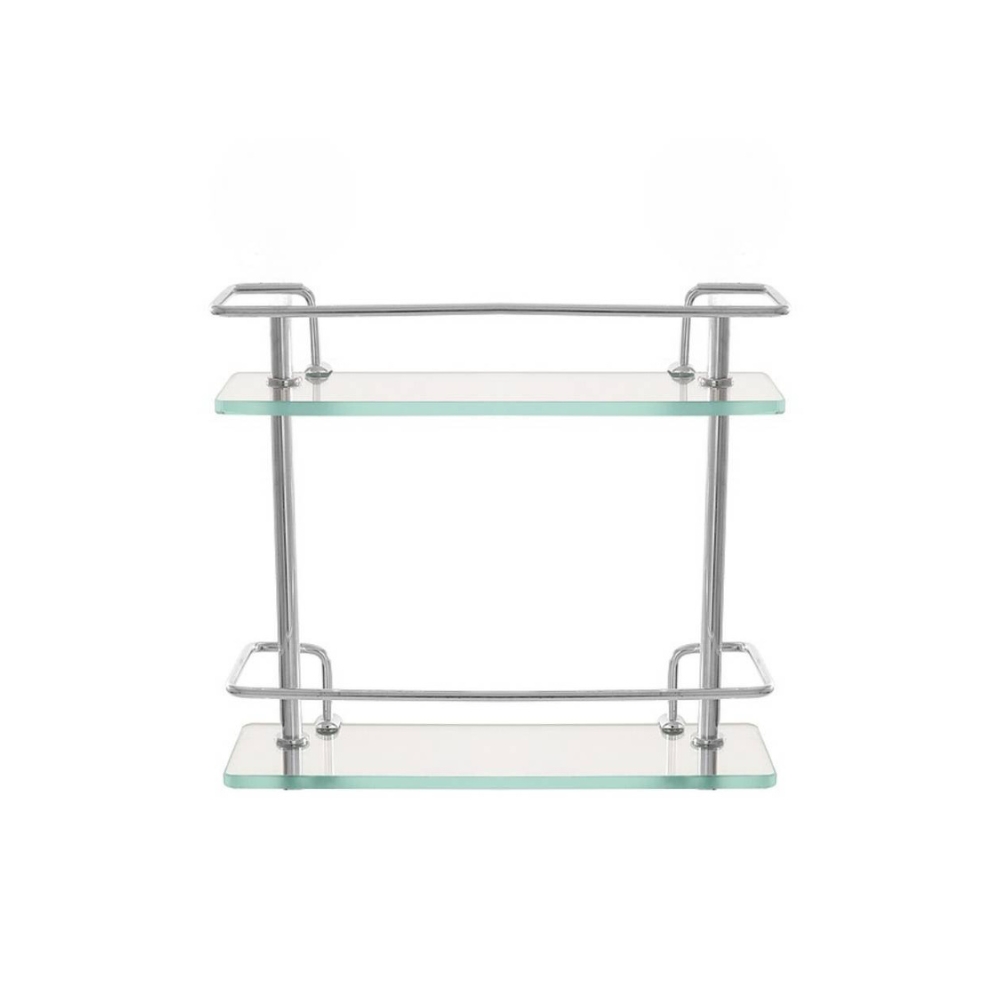 Porta Shampoo Duplo Retangular Aluminio 19016-LEÃO