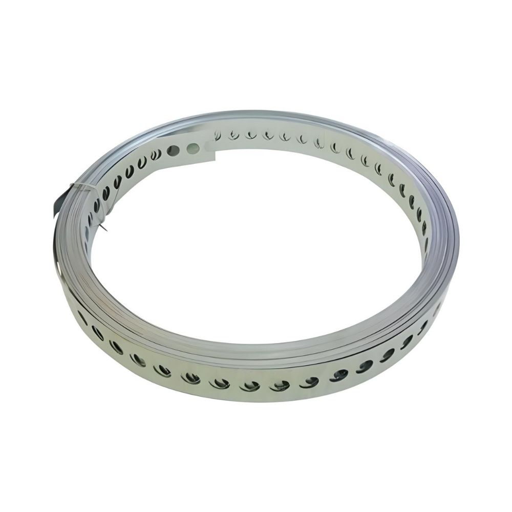 Fita Aço Perfurada Para Poste 10mmx19mm-MATRIX