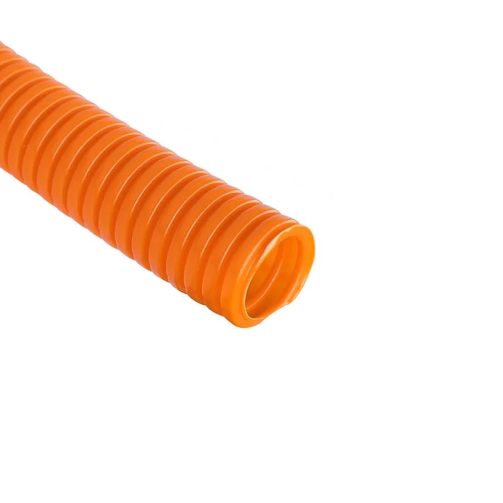 Eletroduto Corrugado 1" Laranja Reforcado-PLASTILIT